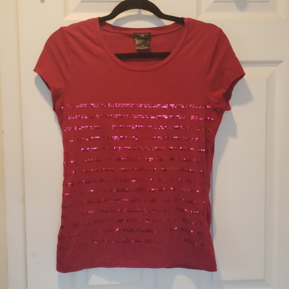 Ann Taylor sequin top